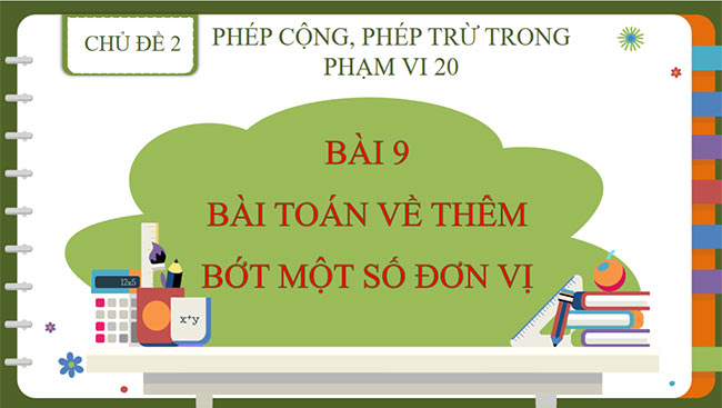 PowerPoint Bài toán về thêm, bớt một số đơn vị