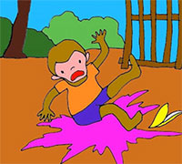 Giáo án mầm non: Truyện Khỉ con ăn chuối