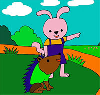 Giáo án mầm non: Truyện Vì sao thỏ cụt đuôi