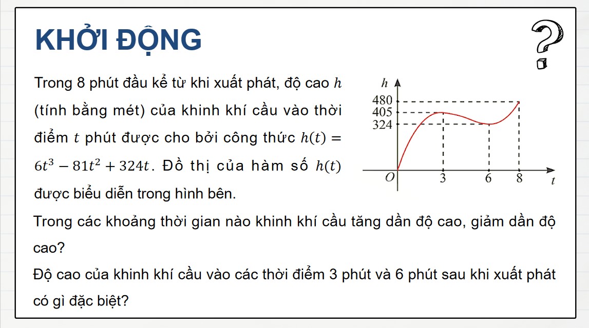 Giáo án PowerPoint Toán 12 CTST Bài Tính đơn điệu và cực trị của hàm số