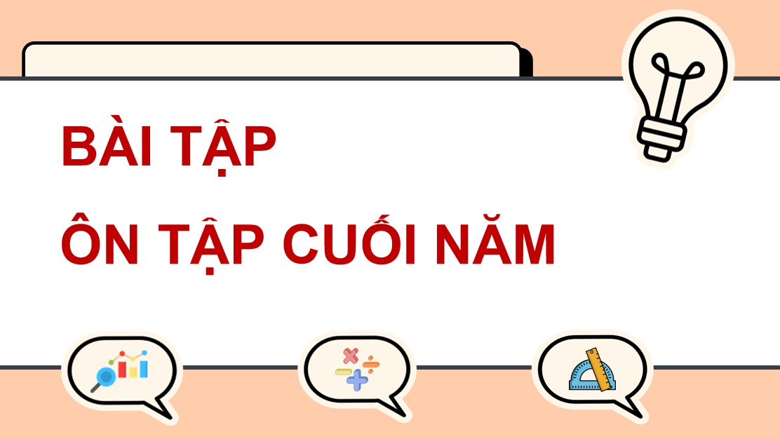 Giáo án PowerPoint Toán 12 KNTT Bài tập ôn tập cuối năm