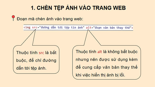 Chèn tệp tin đa phương tiện và khung nội tuyến vào trang web