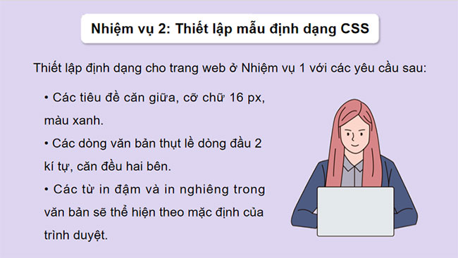 Định dạng văn bản bằng CSS