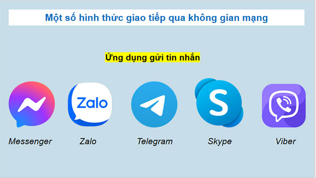 Giao tiếp và ứng xử trong không gian mạng