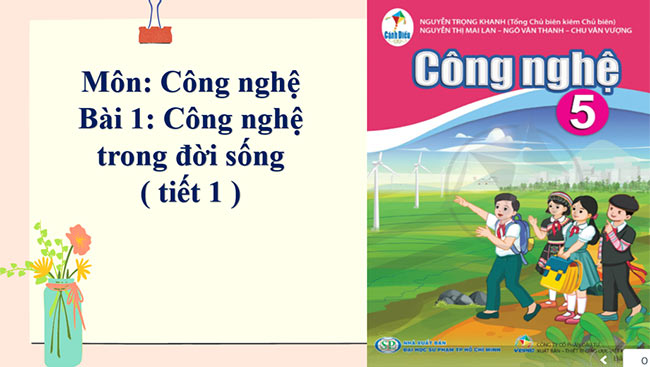 PowerPoint Công nghệ 5 Công nghệ trong đời sống