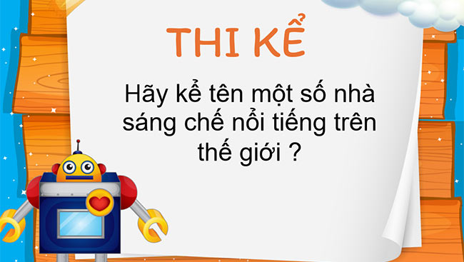 PowerPoint Công nghệ 5 Nhà sáng chế