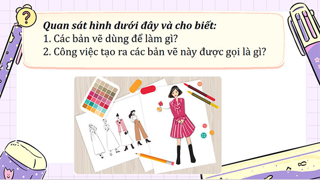 PowerPoint Công nghệ 5 Thiết kế sản phẩm công nghệ