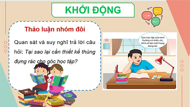 PowerPoint Công nghệ 5 Dự án Em tập làm nhà thiết kế