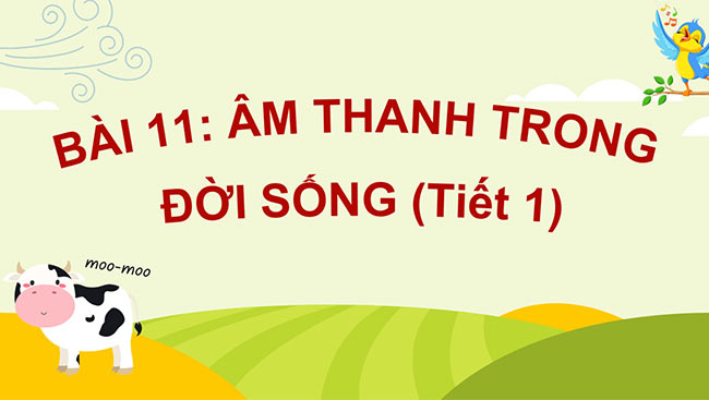 PowerPoint Âm thanh trong đời sống