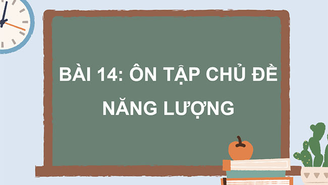 PowerPoint Ôn tập chủ đề năng lượng