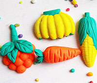 Giáo án mầm non: Nặn một số loại quả