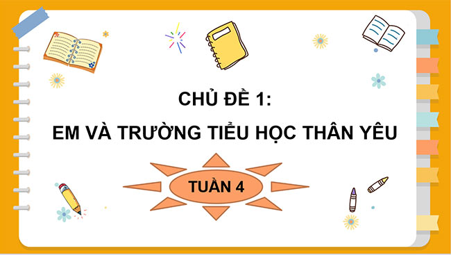 PowerPoint Hoạt động trải nghiệm 3 Tuần 4