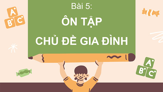 PowerPoint Tự nhiên và xã hội 3 Ôn tập chủ đề gia đình