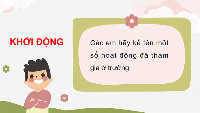 PowerPoint Tự nhiên và xã hội 3 Chúng em tham gia các hoạt động xã hội của trường