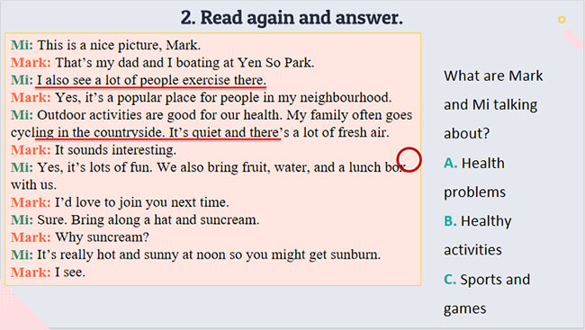Giáo án Tiếng Anh 7 Unit 2: Getting Started