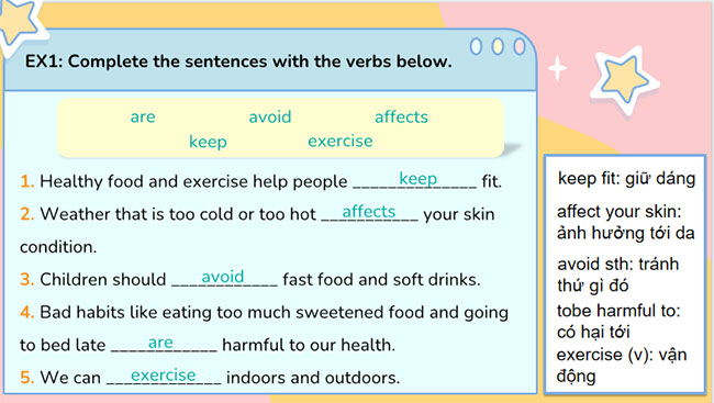 Giáo án Tiếng Anh 7 Unit 2: Looking Back