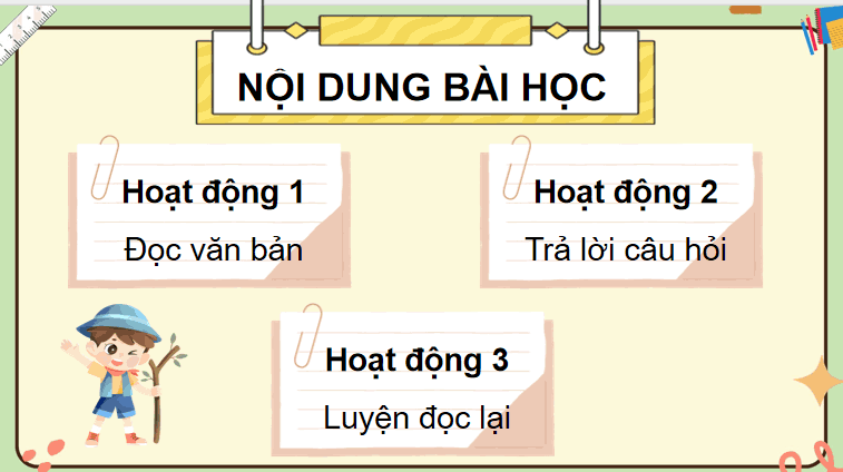 Bài 19: Trải nghiệm để sáng tạo