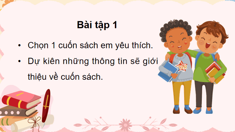 Bài 20: Cuốn sách tôi yêu