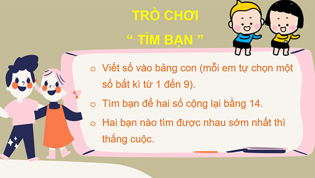 PowerPoint Phép cộng có nhớ trong phạm vi 100