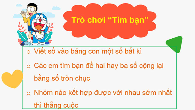 PowerPoint Phép trừ có số bị trừ là số tròn chục