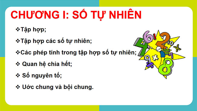 PowerPoint Toán 6 Bài 1: Tập hợp