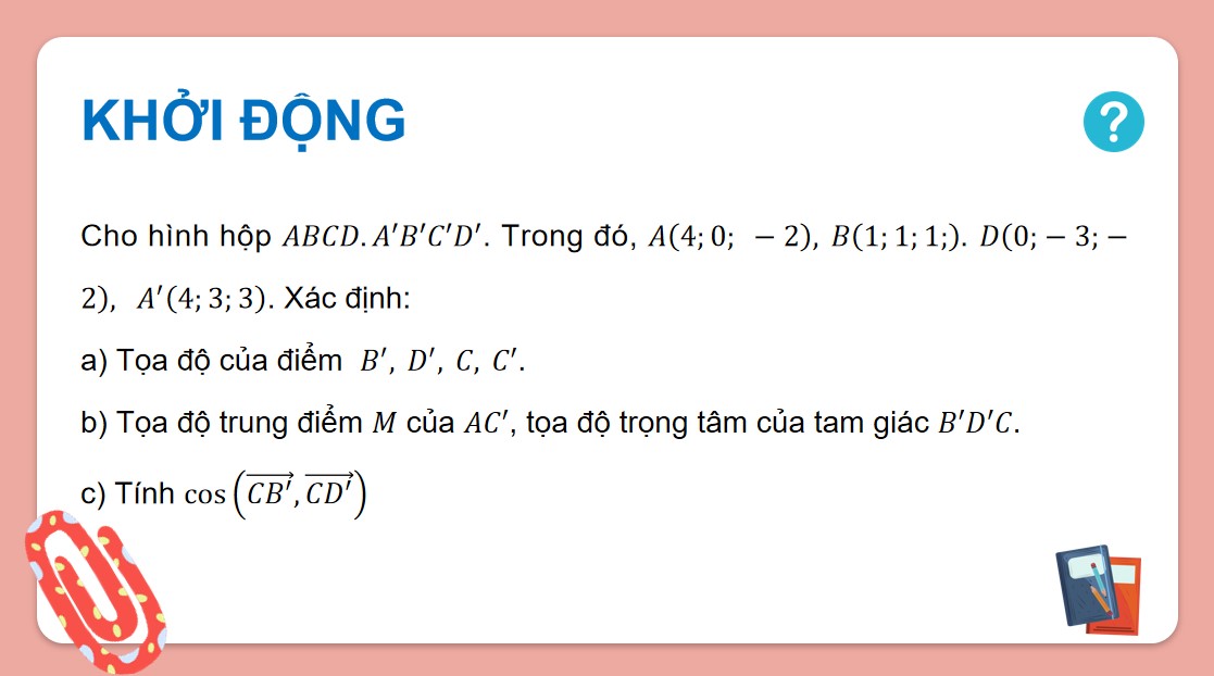 Giáo án PowerPoint Toán 12 CTST Bài tập cuối chương II