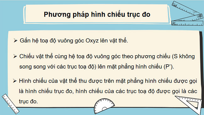 Hình chiếu trục đo