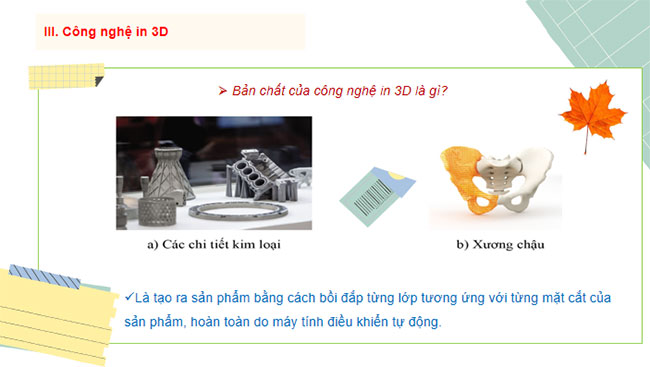 Ứng dụng của một số công nghệ mới