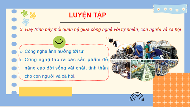Ôn tập chủ đề 1 Khái quát về công nghệ