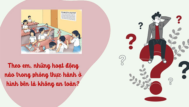 PowerPoint Khoa học tự nhiên 6 An toàn trong phòng thực hành