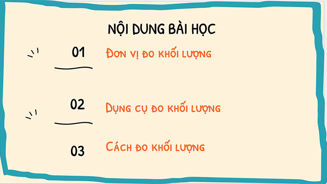 PowerPoint Khoa học tự nhiên 6 Đo khối lượng