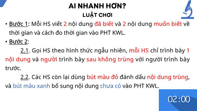 PowerPoint Khoa học tự nhiên 6 Đo thời gian