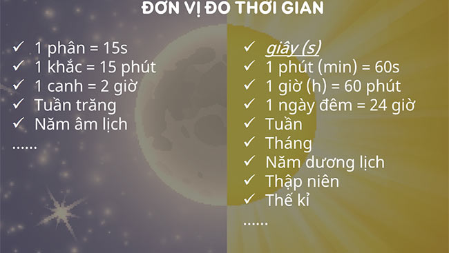 PowerPoint Khoa học tự nhiên 6 Đo thời gian