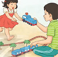 Giáo án mầm non: Bài thơ Làm anh