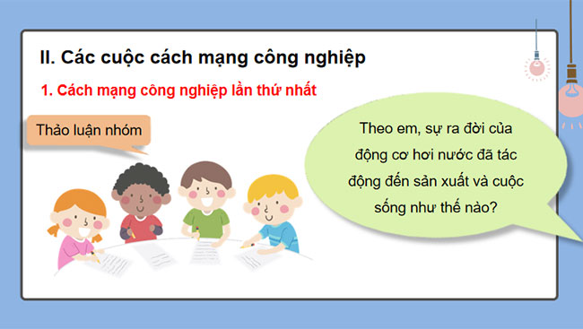 PPT Công nghệ 10 Bài 6: Cách mạng công nghiệp
