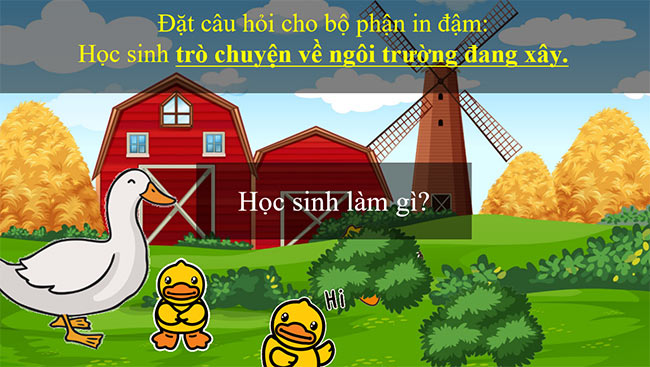 PowerPoint Nói lời chào, lời chia tay. Giới thiệu về trường em