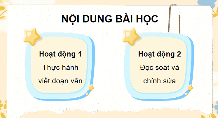 Bài 23: Viết đoạn văn thể hiện tình cảm, cảm xúc về một câu chuyện