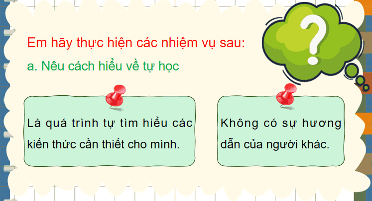 Bài 24: Lợi ích của tự học