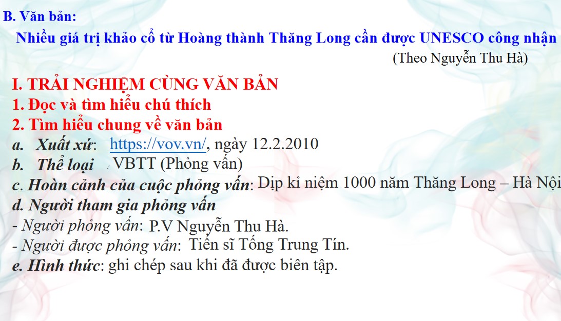 PowerPoint Đọc kết nối chủ điểm Bài 3 Văn 9 CTST