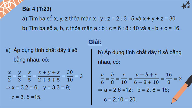 Giáo án Toán 7 Bài tập cuối chương 6
