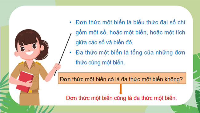 Đa thức một biến