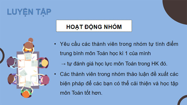 Cách tính điểm trung bình môn học kì