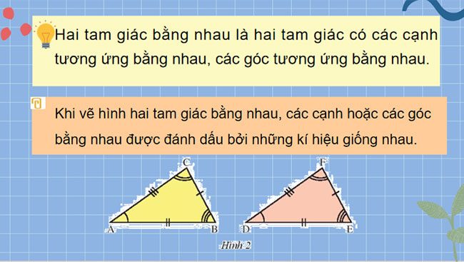 Tam giác bằng nhau
