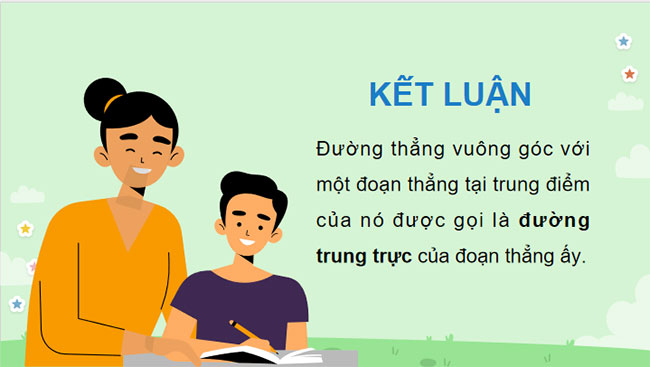 Đường trung trực của một đoạn thẳng