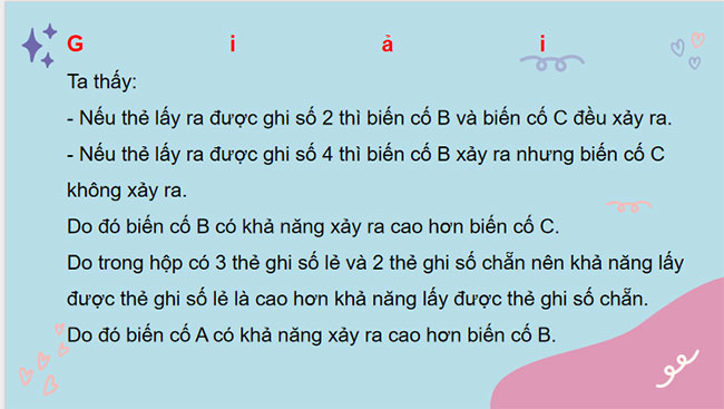 Làm quen với xác suất của biến cố ngẫu nhiên