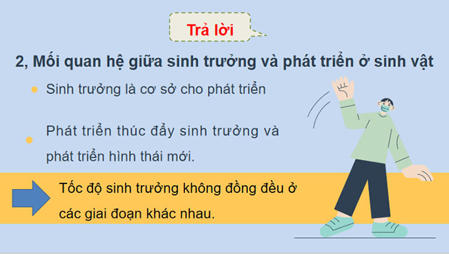 Khái quát về sinh trưởng và phát triển ở sinh vật