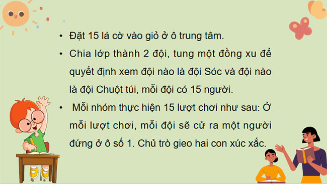 Giáo án Toán 7 Bài 3 Nhảy theo xúc xắc 