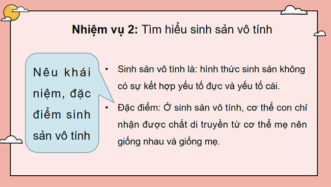Khái quát về sinh sản và sinh sản vô tính ở sinh vật