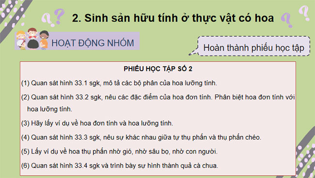 Sinh sản hữu tính ở sinh vật