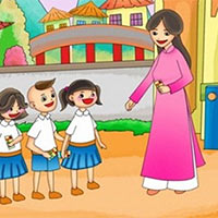 PowerPoint Tiếng Việt 2 Bài 7: Cô giáo lớp em